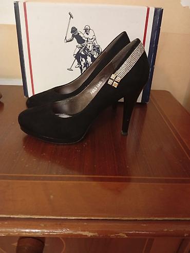 polo ayaqqabi: Qadın ayaqqabısı – klassik qara, nazik dabanlı - Model: klassik pump — 2