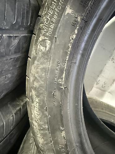 мишлен: Шины 245 / 45 / R 18, Лето, Б/у, Комплект, Легковые, Таиланд, Michelin — 7