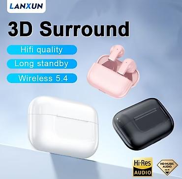 Qulaqcıqlar: Yeni Simsiz (Bluetooth) Qulaqcıqlar, rəng - Qara — 3
