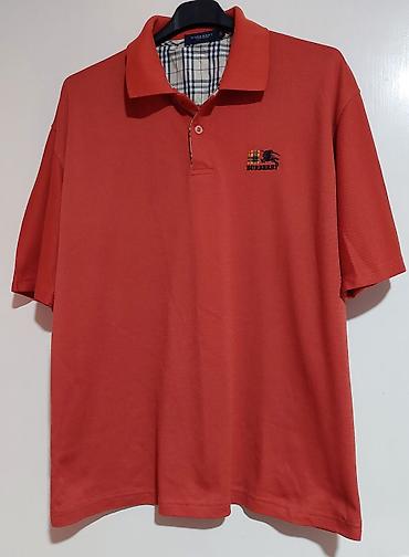 replay 41: Burberry muška polo majica, kratki rukav - Boja: cigla/crvena - — 1