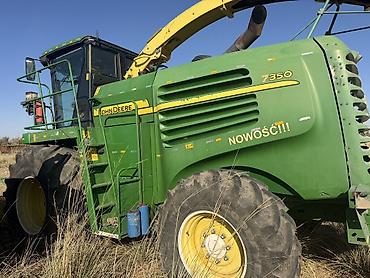трактор мешалка: Кормоуборочный комбайн John Deere 7350 с кукурузной жаткой Kemper 445 — 7