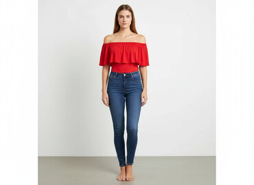 ubrania w stylu boho: Boohoo, Жіноча блуза, розмір S