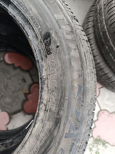 turan: Шины 215 / 60 / R 16, Лето, Б/у, Пара, Легковые, Япония, Bridgestone — 3