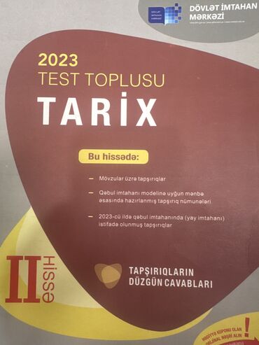 sürücülük kitabı: Tarix yeni nesr Dim Toplusu 2 ci hisse yep yeni qalb normal qiymeti 8