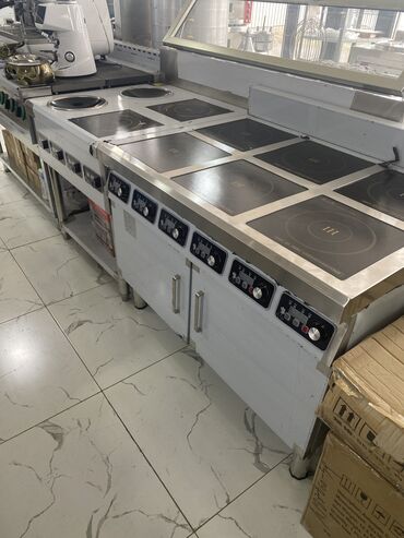 Печи, плиты: Индукционная печь 6 конфорка по 3.5 кВт 4 конфорка по 3.5 кВт 4 — 2