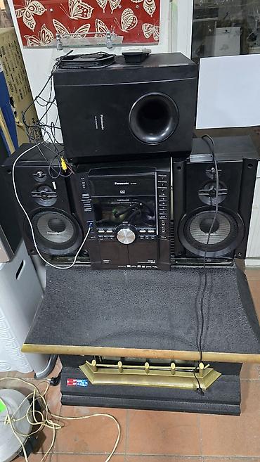 ps5 slim digital: Panasonic SC-VK660 DVD Stereo System - Komplekt: mərkəzi blok (DVD — 5
