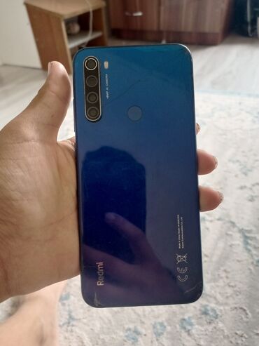Redmi: Redmi, Redmi 8, Б/у, 128 ГБ, цвет - Синий, 2 SIM