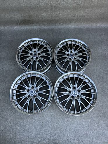 Диски: Литые Диски R 19 Work, Комплект, отверстий - 5, Б/у — 3