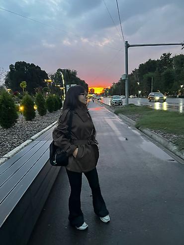 Верхняя одежда: Плащ, Тренчкот, Двубортная модель, M — 3