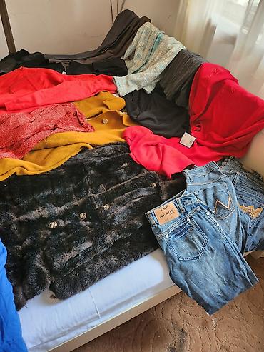 Ostala ženska odeća: Lot ženske odeće – različiti komadi i materijali - Kaputi i mantili — 6