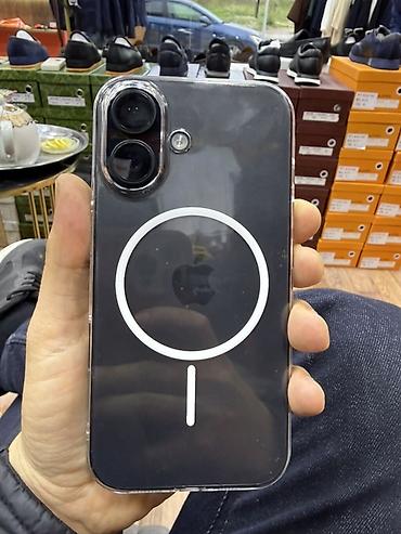 Apple iPhone: IPhone 16, 128 GB, Qara, Face ID — 9