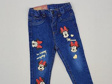 spodnie dresowe pull and bear: Spodnie jeansowe, Pepco, 12-18 miesięcy, stan - Idealny — 1