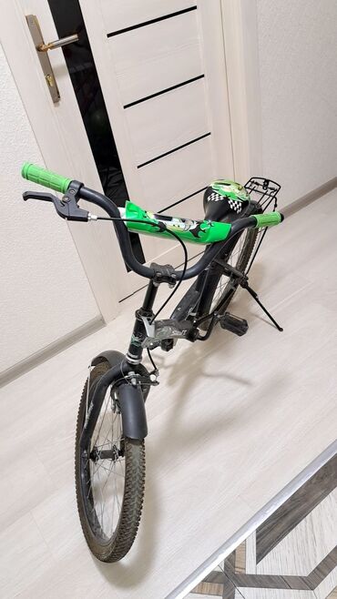 велосипед бишкек бу: Uşaq velosipedi – BMX tərzində - Rəng: qara-yaşıl - Çərçivə: BMX