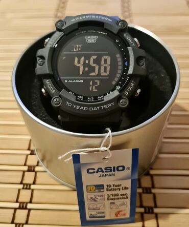 Qol saatları: Yeni, Qol saatı, Casio, rəng - Qara — 1