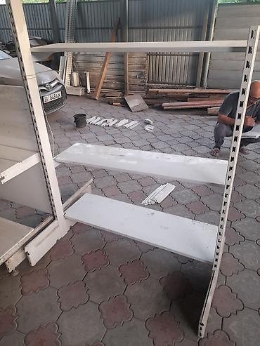 Соода жабдуулары: Продаю продовольственную полку, двухстороннея. полок очень много — 2