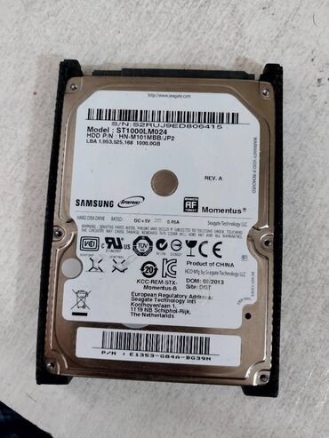 hard disk satilir: Notebook hard disk 1TB isenmisdir Az islenmisdir yoxlayib goture
