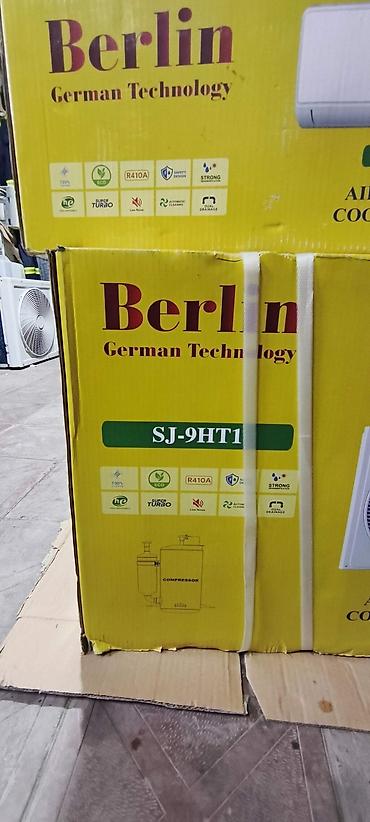 Kondisionerlər: YENI KONDISIONERLER BERLIN 12.000 BTU qanunla 35 kvadrata 9.000 btu — 2
