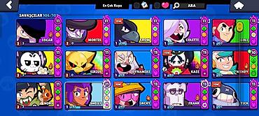 Sikkələr: Brawl Stars hesabı satılır – yüksək səviyyəli, tam dolu oyun profili — 4