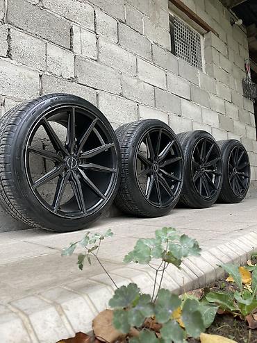 Диски: Литые Диски R 19 Kia, Комплект, отверстий - 5, Б/у — 5