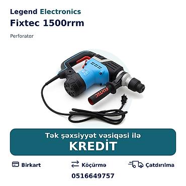 acar desti: Elan başlığı: Perforator Fixtec 1500rrm Elan mətni: Fixtec 1500rrm — 1