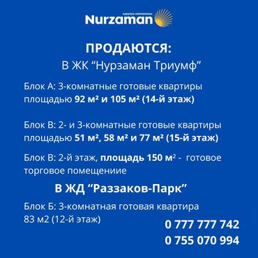 английский квартал нурзаман: 2 комнаты, 92 м², 14 этаж