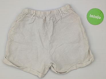 linen trousers pull and bear: Szorty damskie, rozmiar S — 3