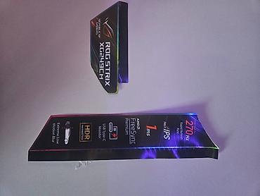 Monitorlar: ASUS ROG Strix XG249CM az istifadə olunmuş oyun monitoru - Ekran: 24 — 4