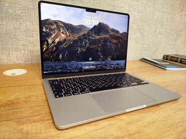 переходник на мак: Ноутбук, Apple, 8 ГБ ОЭТ, Apple M3, 13.5 ", Колдонулган, Жумуш, окуу үчүн, эс тутум SSD