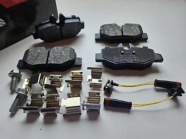 Brake System: PLOCICE VITO VIANO ZADNJE 639 SA KABLICIMA SET | disk plocice — 3