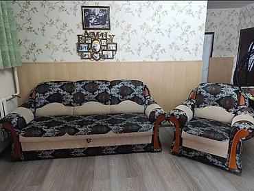 Прямые диваны: Гарнитур для гостиной: раскладной диван + 2 кресла - Комплектация — 3