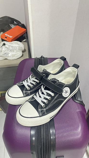 converse all star: Кеды повседневные, черные, низкие. - Верх: плотный текстиль с — 1