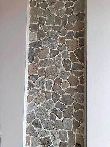 su dasl: Təbii daşla dekorativ üzlük və landşaft işi - Material: təbii qopma — 6