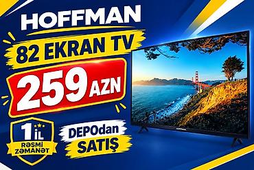 HOFFMAN 82 ekran TV - Ekran ölçüsü: 82 sm (təxminən 32") - Şık incə