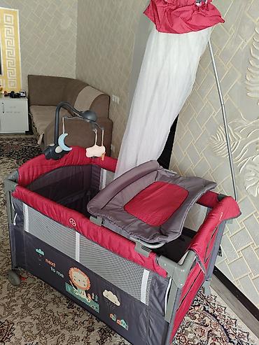 Коляски: 1️⃣ Детская кроватка-манеж с мобилем Практичная и безопасная, подходит — 2