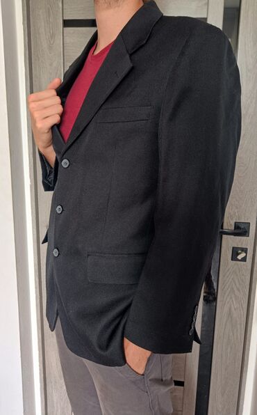 индивидуальный пошив мужских костюмов: Костюм XL (EU 42), цвет - Черный