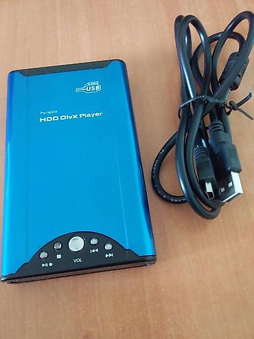 video kartı: Portable HDD DivX Pleyer_125 GB. Almaniyadan alınıb. Üstündə 8 GB_lik — 5