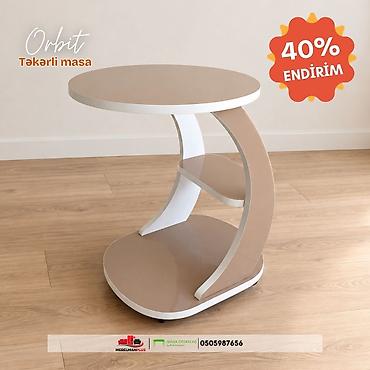 sane keci: Jurnal masası, Yeni, MDF, Oval masa — 3