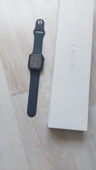 apple watch adapter qiymeti: Yeni, Smart saat, Apple, Sensor ekran, rəng - Qara