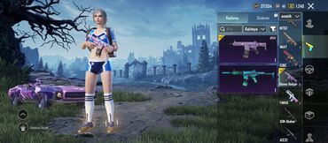 Boşqablar: PUBG Mobile oyun hesabı – zəngin silah kaplamaları və bəzəklər -