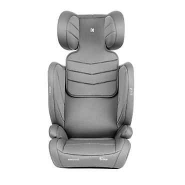lw papuce: KIKKA BOO i-Stand I-Size ISOFIX autosedište, 100–150 cm, light grey — 5