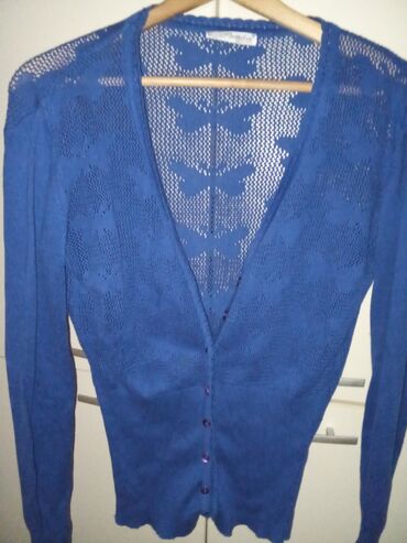 pletene tunike i džemperi: L (EU 40), Cotton, Perforated