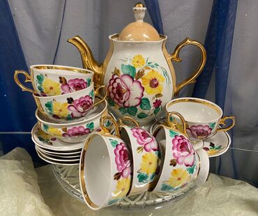 Çay dəstləri və servizlər: Çay dəsti, SSRİ — 4