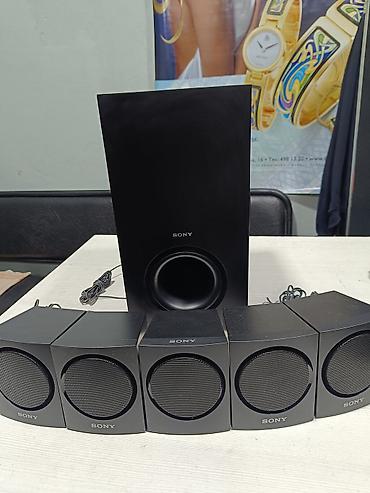 ev kinotiyatri: Yeni Sony Kolonka, Növ - Ev kinoteatrı üçün, rəng - Qara — 1