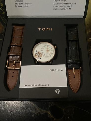 Наручные часы: TOMI Face Gear kişi saatı – kvarç mexanizmli dəst - Brend: TOMI - — 2