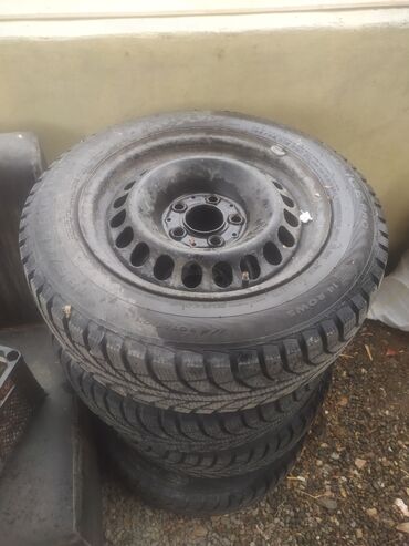 disk təkərlər: İşlənmiş Disk təkər Mercedes-Benz 185 / 65 / R 15, 5 Boltlu