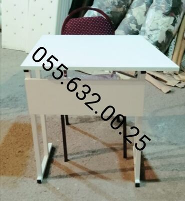 Masalar: Kurs üsün stol stul desti, Tədris kursları üçün stol stul desti — 2