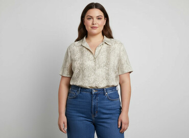 4f bluza damska: Bluzka damska, rozmiar 4XL