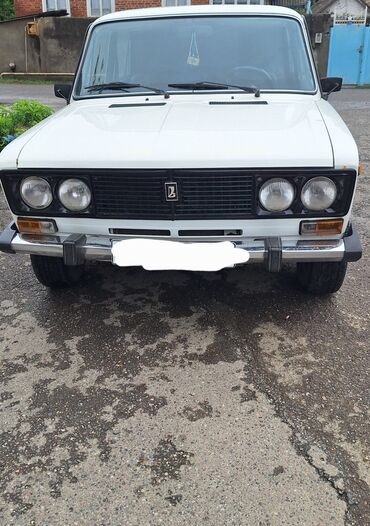 диски уаз на волгу: VAZ 2106 sedan - Korpus: Ağ rəng, 4 qapı, xrom ön-arka bamperlər