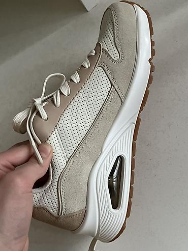 Кроссовки и спортивная обувь: Кроссовки Skechers, бежево‑кремовые Оригинал 🔥🔥 Привозные из США 🇺🇸 — 5