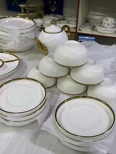 dish sets: Набор посуды на 6 персон новое с коробкой Белый цвет всегда в моде. 6 — 2